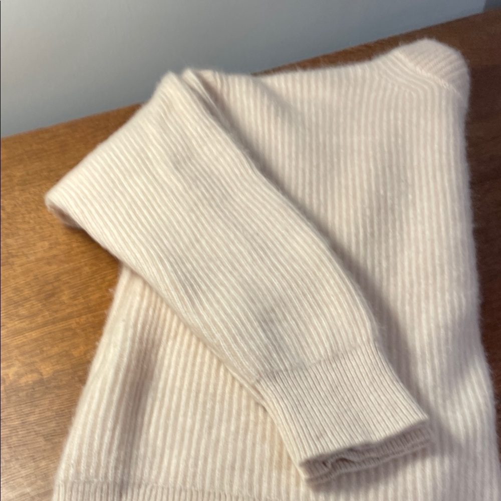 J. Crew Cashmere Crewneck Sweater - Cream - Picture 3 of 6